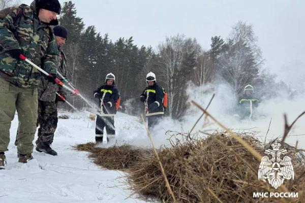 В Кузбассе МЧС провело второй этап командно-штабных учений