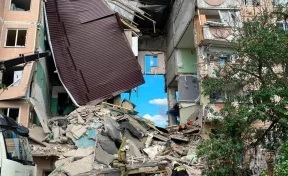 В Шебекино из-под завалов обрушившегося подъезда достали двух жителей