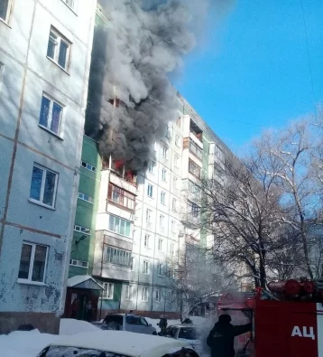 Фото: Стали известны подробности пожара в кемеровской многоэтажке 1