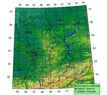 Фото: На границе Кузбасса произошло землетрясение 1