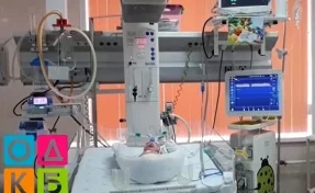 В Кемерове спасли новорождённого с тяжёлой патологией лёгких