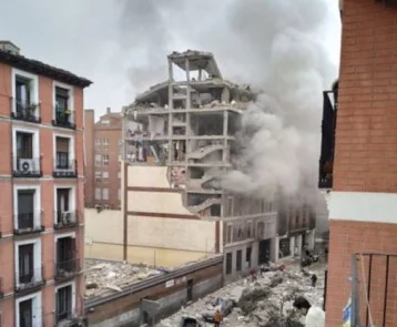 Фото: В центре Мадрида произошёл мощный взрыв, есть погибшие 1