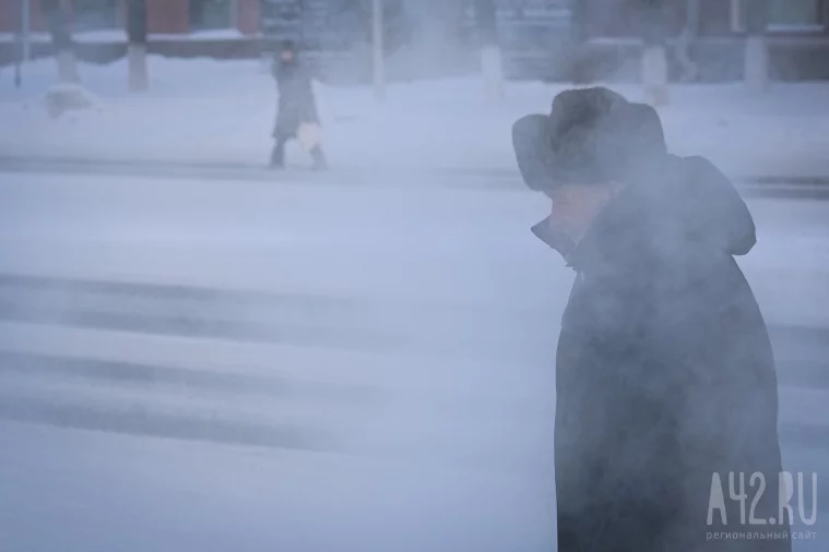 Фото: Застывший город: в Кемерове снова ударили морозы 28