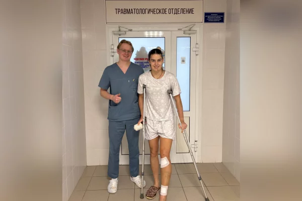 Кемеровские врачи прооперировали спортсменку из Башкирии со сложным переломом