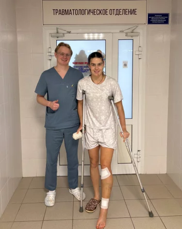 Кемеровские врачи прооперировали спортсменку из Башкирии со сложным переломом