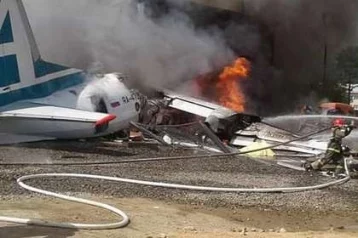 Фото: Увеличилось число пострадавших в результате аварийной посадки Ан-24 в Бурятии 1