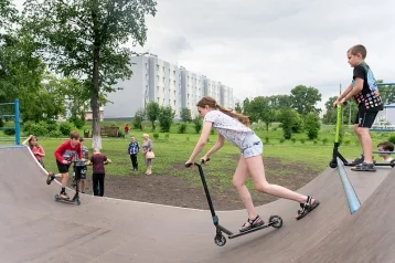 Фото: В Кемерове открыли два новых скейт-парка 1