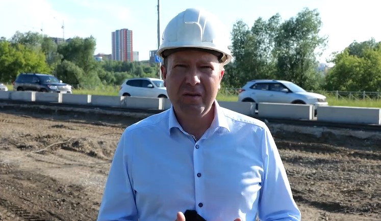Мэр Кемерова рассказал, зачем ремонтируют дороги рядом с Кузбасским мостом