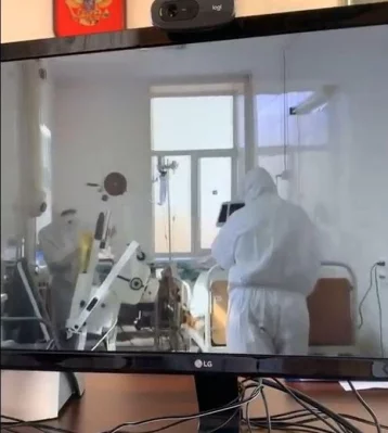 Фото: Мэр Новокузнецка показал палату с заражённым коронавирусом 1