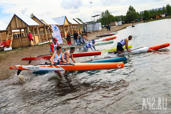 Вёсла, доски и азарт: как в Кемерове прошёл Чемпионат Сибирского федерального округа по сёрфингу