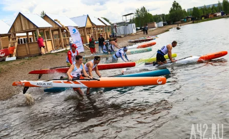 Вёсла, доски и азарт: как в Кемерове прошёл Чемпионат Сибирского федерального округа по сёрфингу