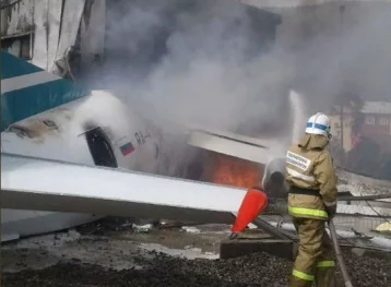 Фото: В Нижнеангарске два человека погибли во время аварийной посадки самолёта  1