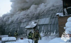 В ГУ МЧС по Кузбассу назвали причину пожара на складе в Новокузнецке