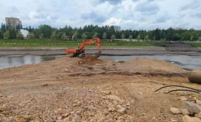 В Кемерове началась подготовка к строительству пешеходного моста через Искитимку