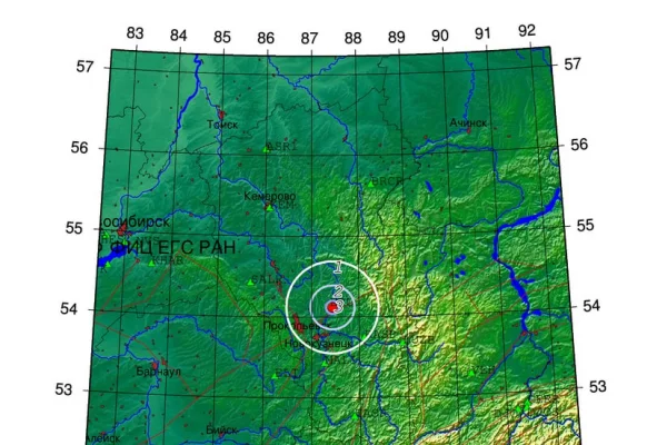 На юге Кузбасса произошло землетрясение магнитудой 2,9