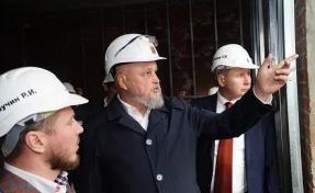Губернатор Кузбасса проверил, как идёт стройка университетского кампуса КемГУ