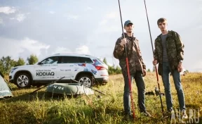 ŠKODA KODIAQ: тест-драйв на рыбалке