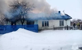 При пожаре в Омской области погиб 6-летний мальчик