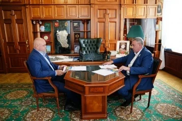 Фото: Сергей Цивилёв: новый детский сад в Осинниках должен открыться в начале 2024 года  1