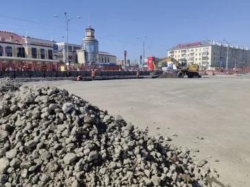Фото: «Работы идут по графику»: власти рассказали о строительстве трамвайного кольца в Новокузнецке 2