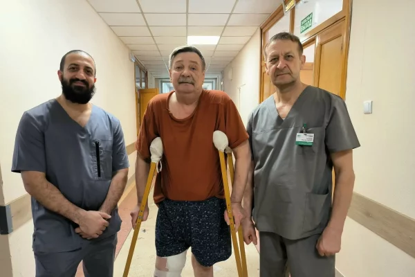 Кузбасские врачи спасли пациента от ампутации ноги