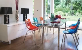 Дизайнерские пластиковые стулья в интерьере: как выбрать и где поставить