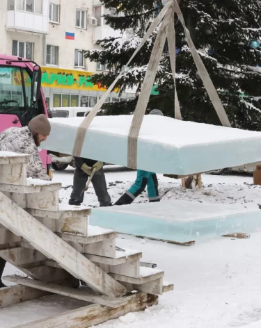 В Кемерове появятся ледяные Мамонт и Мамонтёнок