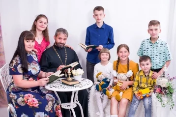 Фото: Многодетная семья кузбасского священника победила в федеральном конкурсе 1