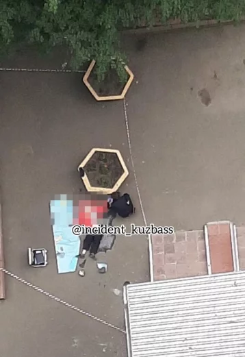 Фото: Появились фотографии с места гибели 70-летней женщины в Кемерове 1