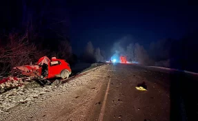 В смертельном ДТП с автобусом в Красноярском крае пострадали 13 человек