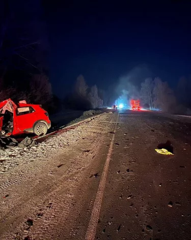 В смертельном ДТП с автобусом в Красноярском крае пострадали 13 человек
