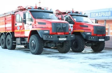 Фото: В Кузбассе для обслуживая 7 маленьких населённых пунктов открыли пожарное депо 1