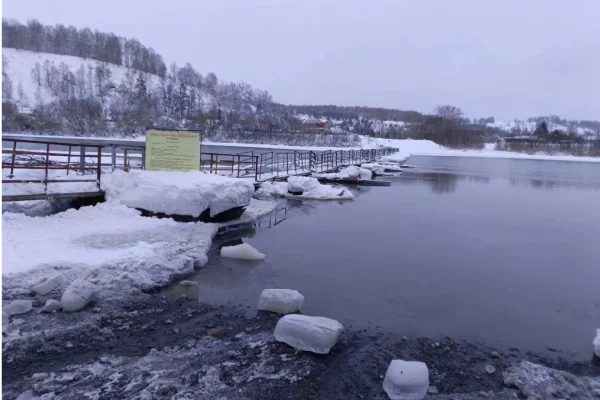 В Кузбассе завершился ремонт моста через реку Кондома