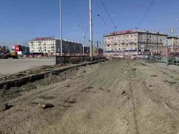 Фото: «Работы идут по графику»: власти рассказали о строительстве трамвайного кольца в Новокузнецке 3