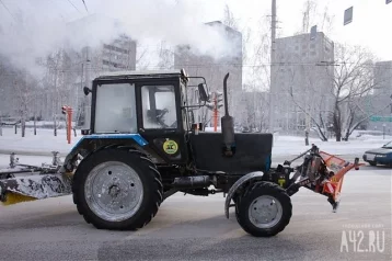 Фото: В Кемерове за сутки очистили от снега 160 дорог 1