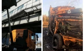 В Кузбассе отец и сын разбили два грузовика и остались должны почти 900 тысяч рублей