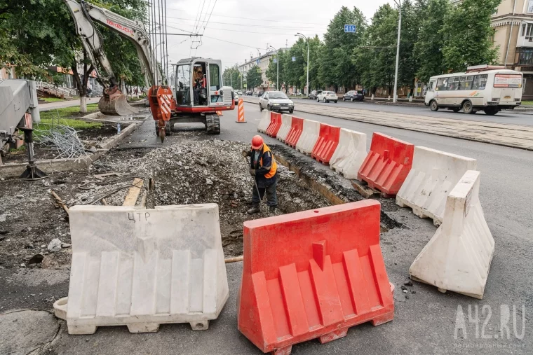 Фото: Перекрыто: как в Кемерове ремонтируют дороги 20