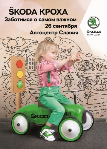 Фото: В Кемерове для детей проведут уроки безопасности от ŠKODA 1