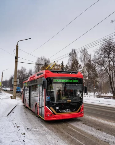 В Кемерове с 17 ноября на маршрут выйдет экспериментальный троллейбус №1А