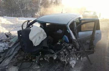 Фото: Один человек погиб в тройном ДТП на кузбасской трассе 1