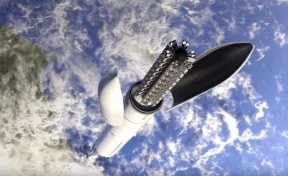 Компания SpaceX потеряла три спутника из миссии Starlink
