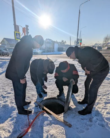 «Понизился на 60 см»: мэр Белова проверил, как идут работы по откачке воды с подтопленных территорий