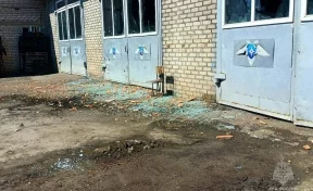 Беспилотники дважды атаковали пожарную часть в Горловке, пострадал человек