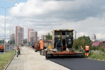 Фото: Илья Середюк: в Кемерове завершается строительство дороги-дублёра Притомского проспекта 1