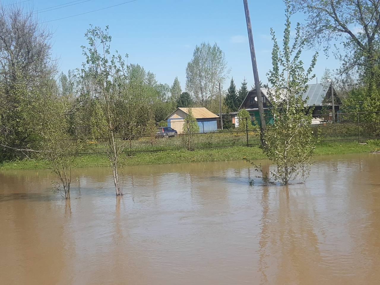 В Кузбассе власти ещё одной территории сообщили о разливе рек