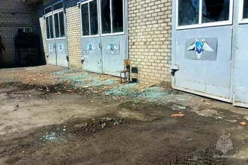 Фото: Беспилотники дважды атаковали пожарную часть в Горловке, пострадал человек 1