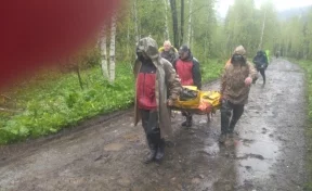 В Кузбассе мужчина получил травму на Поднебесных Зубьях: потребовалась помощь спасателей