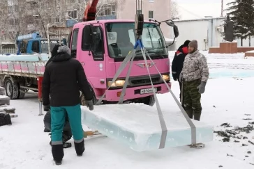 Фото: В Кемерове появятся ледяные Мамонт и Мамонтёнок 2
