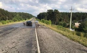 Четыре взрослых и ребёнок получили травмы в жёстком ДТП на трассе Кемерово — Тайга