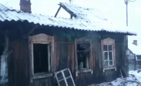 Появилось видео с места пожара, унёсшего жизни восьми человек в Кузбассе